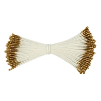 Pearl 1mm - Gold - Flower Stamens -Fondant/Gumpaste Flower Making Tools