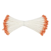 Pearl 2mm - Orange - Flower Stamens -Fondant/Gumpaste Flower Making Tools