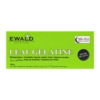 Leaf Silver Gelatine Sheets 1kg  400 Sheets - Halal - Ewald
