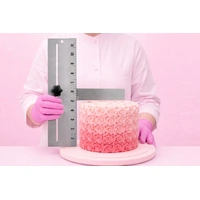 Adjustable Sharp Edge Cake Scraper 