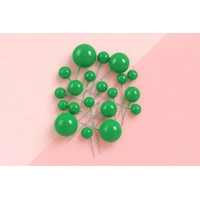 Green Ball Topper 20Pcs