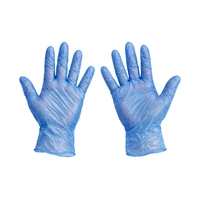 Gloves Vinyl Powder Free Blue Large 100 Pcs: Single