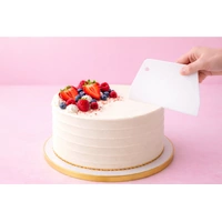 194mm x 130mm White Plastic Dough Cutter - Hot Stuff Bakeware