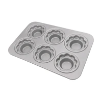 Anodized 6 Petal Cup Muffin Pan - Hot Stuff Bakeware