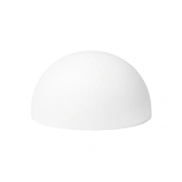15cm Half Ball - Single Styrofoam Polystyrene Dummy