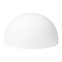 20cm Half Ball - Single Styrofoam Polystyrene Dummy