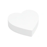 Heart Shaped 12 - 3 High Styrofoam Polystyrene Dummy