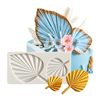 Large Palm Leaves Silicone Mould: Single
