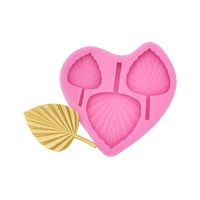 Small Palm Leaves Silicone Mould