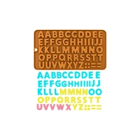 Alphabet Silione Mould Iconic Cake Art