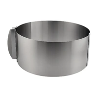 6 Inch to 12 Inch 16cm to 30cm Adjustable Stainless Steel Cake Ring Iconic Cake Art