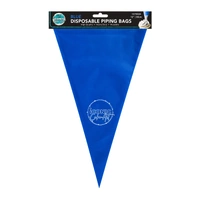 Blue Disposable Piping Bags - 10Pcs - 12 Inch 30cm Iconic Cake Art 