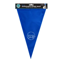 Blue Disposable Piping Bags - 10Pcs - 14 Inch 35cm Iconic Cake Art 