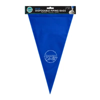 Blue Disposable Piping Bags - 10Pcs - 22 Inch 55cm Iconic Cake Art 