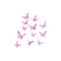 Pink Butterfly Topper