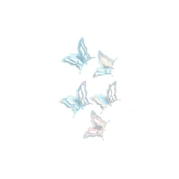Silver Butterfly Topper