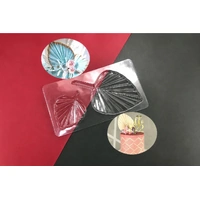 Clear Palm Leaf Chocolate Mould Iconic Cake Art