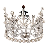 Silver Crown Topper 7.5cm