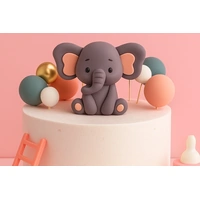 Baby Girl Cake Topper Set Iconic Cake Art