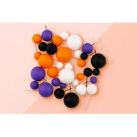 32PCS Halloween Ball Topper Set Iconic Cake Art