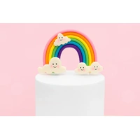 Rainbow Cloud Topper Iconic Cake Art