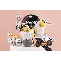 Space Cake Topper Set Iconic Cake Art
