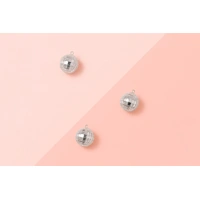"Disco Ball Set of 3Pcs 7cm"