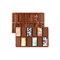 Choc Silicone Mould 12 Mini Bars