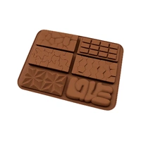 Love 6 Bars Chocolate Mould - Iconic Cake Art