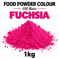 Fuchsia - LAKE ERYTHROSINE - Oil Base Powder Colour 1kg - Iconic Cake Art