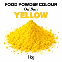 Yellow - LAKE QUINOLINE YELLOW - Oil Base Powder Colour 1kg - Iconic Cake Art