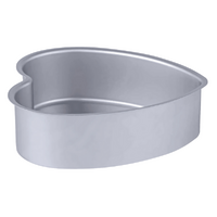 6 Inch x 3 Inch Heart Cake Pan Iconic Cake Art