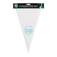 12 Inch 30cm CLEAR Disposable Piping Bags - 10Pieces Iconic Cake Art