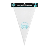 14 Inch 35cm CLEAR Disposable Piping Bags - 10Pieces Iconic Cake Art