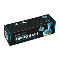 12 Inch 30cm CLEAR Disposable Piping Bags - 100Pieces Iconic Cake Art