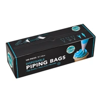 16 Inch 40cm CLEAR Disposable Piping Bags - 100Pieces Iconic Cake Art