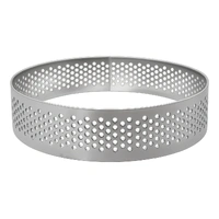 10cm x 2cm Perforated Tart Rings Iconic Cake Art