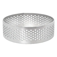 6cm x 2cm Perforated Tart Rings Iconic Cake Art