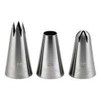 3 piece set Cupcake Tip Set Iconic Cake Art