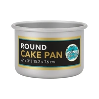 6 Inch x 3 Inch Round Cake Pan Iconic Cake Art