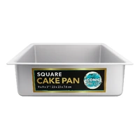 9 Inch x 9 Inch Square 3 Inch Deep Cake Pan Iconic Cake Art
