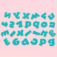 Mini Lower Case Alphabet Simply Push Plunger Cutters - 26 Pieces - Iconic Cake Art