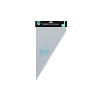 14 Inch 25pcs CLEAR COOKIE DECORATING BAG TIPLESS PIPING BAG Iconic Cake Art