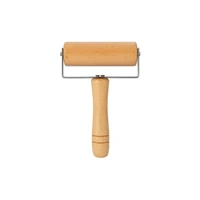 Wide Wooden Rolling Pin 12cm-W Handle Iconic Cake Art