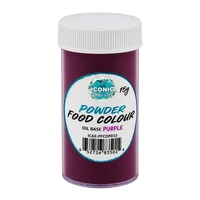 Purple Oil Based Powder Colour - 15g - Iconic Cake Art