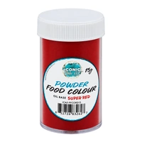 Super Red Oil Base Powdered Colour - 15G - Iconic Cake Art