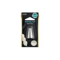 #199 Open Star Piping Tip Iconic Cake Art