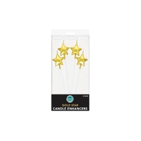 Gold Star Enhancers 4pc Iconic Cake Art
