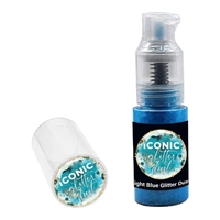 Light Blue Puff Iconic Glitter Dust