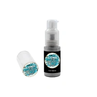 Gun Metal Iconic Puff Lustre